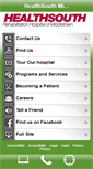Mobile Screenshot of healthsouthmiddletown.com